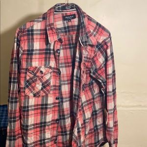 Red soft flannel